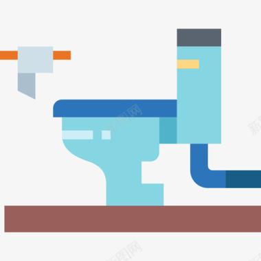 卫生间水管工8平的图标图标