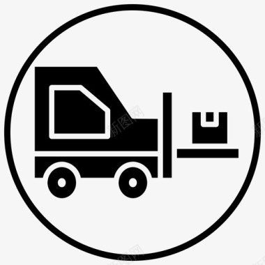 bendi卡车叉车工业运输图标图标