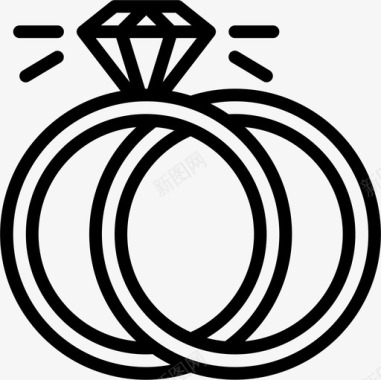 戒指珠宝2直系图标图标