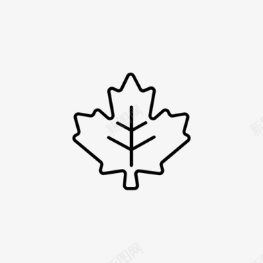 枫叶加拿大绿色图标图标