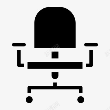 办公椅家具家用图标图标