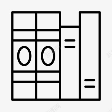 书籍杂志图书馆图标图标
