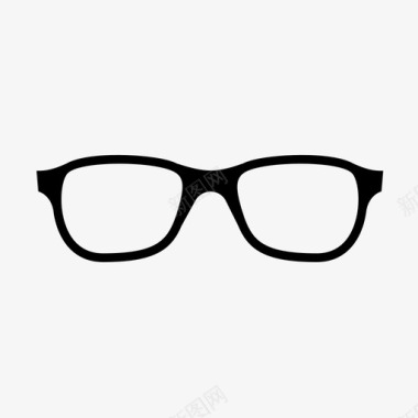 眼镜眼睛处方图标图标