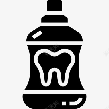 清洁牙科25字形图标图标