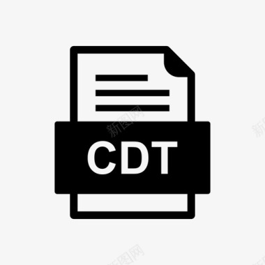 文件格式cdt文件文件图标文件类型格式图标