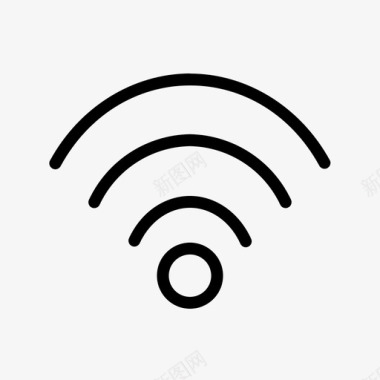 WiFi无线WiFi网络wifi热点互联网图标图标