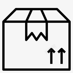 此面朝上这面朝上这边朝上包装图标高清图片