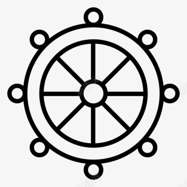 航海加勒比海舵手图标图标