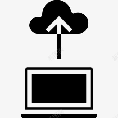 4G数据传输数据通信网络4填充图标图标