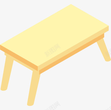 餐桌家用家具11扁平图标图标
