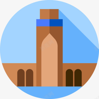 摩洛哥哈桑清真寺6号楼图标图标