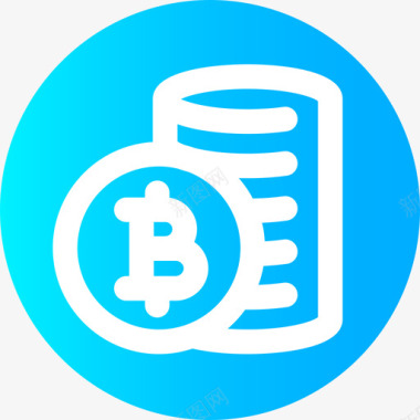 圆形火焰图标比特币加密货币29圆形图标图标