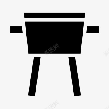 烹饪烧烤野餐图标图标