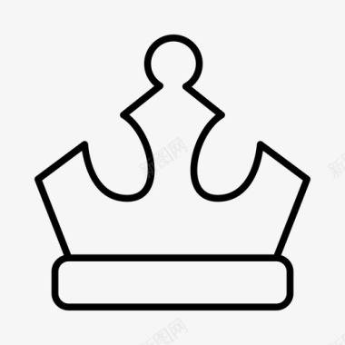 中世纪皇室皇室图标图标