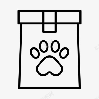狗粮动物宠物图标图标