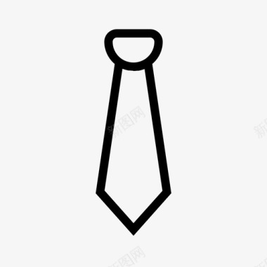领带配件背带图标图标