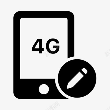 4G流量新装4G图标