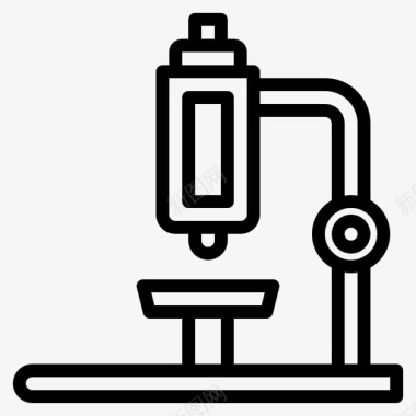 四人小组显微镜学院教育图标图标