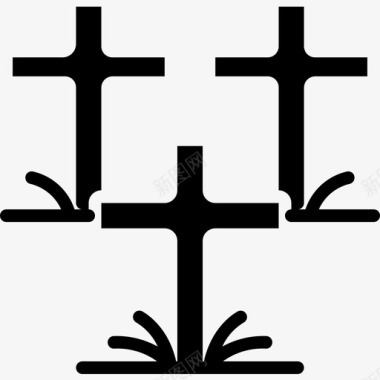 十字架纪念日2填充图标图标