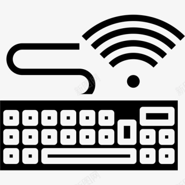 键盘教学键盘计算机设备4填充图标图标