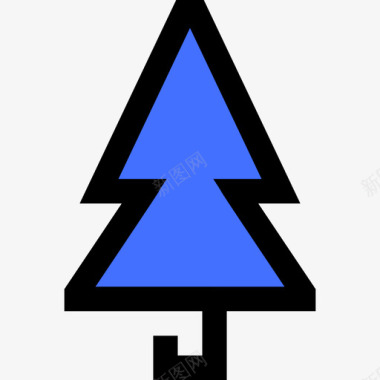 树冒险51蓝色图标图标