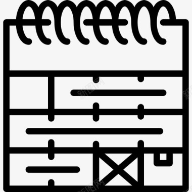 日历图标宝宝日历物流60线性图标图标