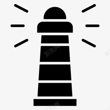 灯塔海盗图标图标