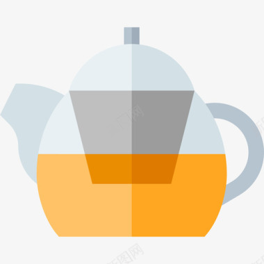 茶壶茶杯素材茶壶早餐23平的图标图标