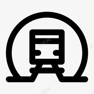 深圳地铁标识地铁火车交通图标图标