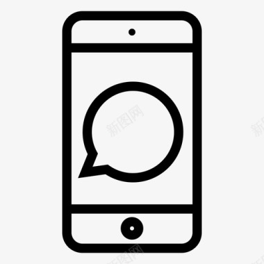 手机短信手机聊天短信图标图标