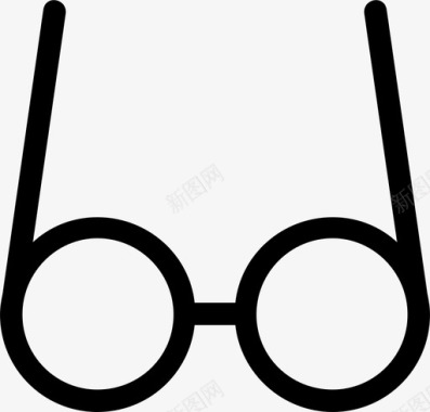 眼镜配件时尚图标图标