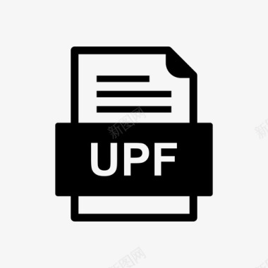 新文档upf文件文档图标文件类型格式图标