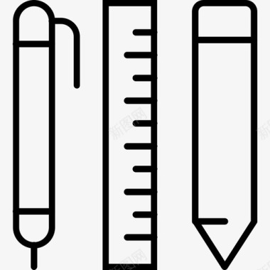 钢笔笔尖钢笔绘图办公室图标图标