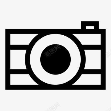 照片照相机设备镜头图标图标