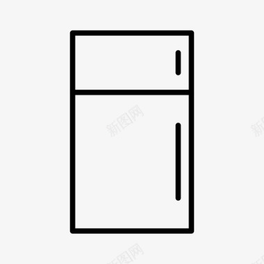 家用电器冰箱厨房图标图标