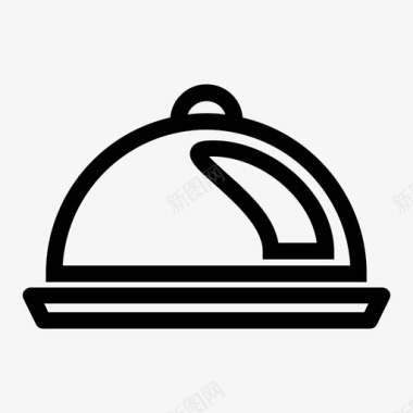 食物和饮料食品餐具餐厅图标图标
