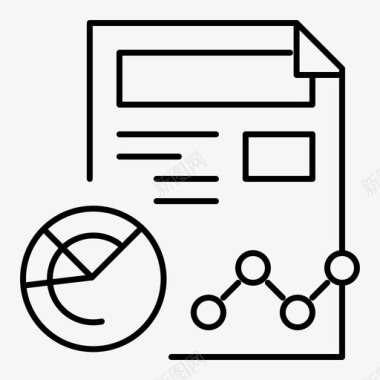 分析图表模板下载报告分析业务图标图标