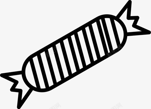 糖果堆太妃糖糖果圣诞节图标图标