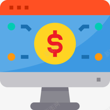png金钱网站和windows界面4平面图标图标
