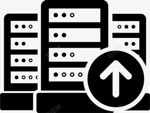 大数据背景图服务器上传数据库主机图标图标