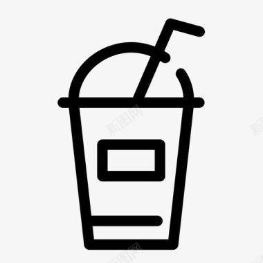 冷饮冷饮杯子果汁图标图标