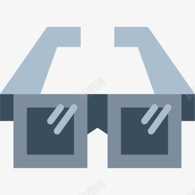 眼镜赌场36扁平图标图标