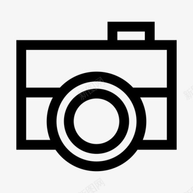 照相机设备镜头图标图标