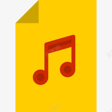 音乐光碟音乐文件多媒体37平面图标图标