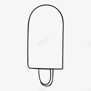 蛋卷冰淇淋蛋卷甜点图标图标