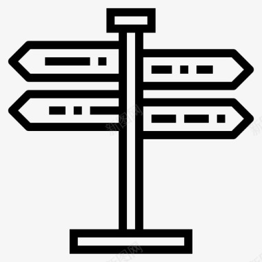 标牌动物园14直线图标图标
