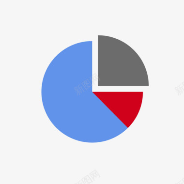 饼图饼图选中图标