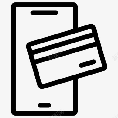 科技矢量金融插画移动支付金融科技neobank图标图标