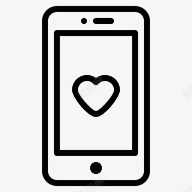 爱在线电话关系图标图标