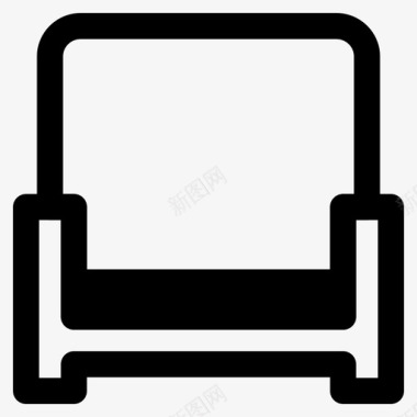 沙发椅家具客厅图标图标